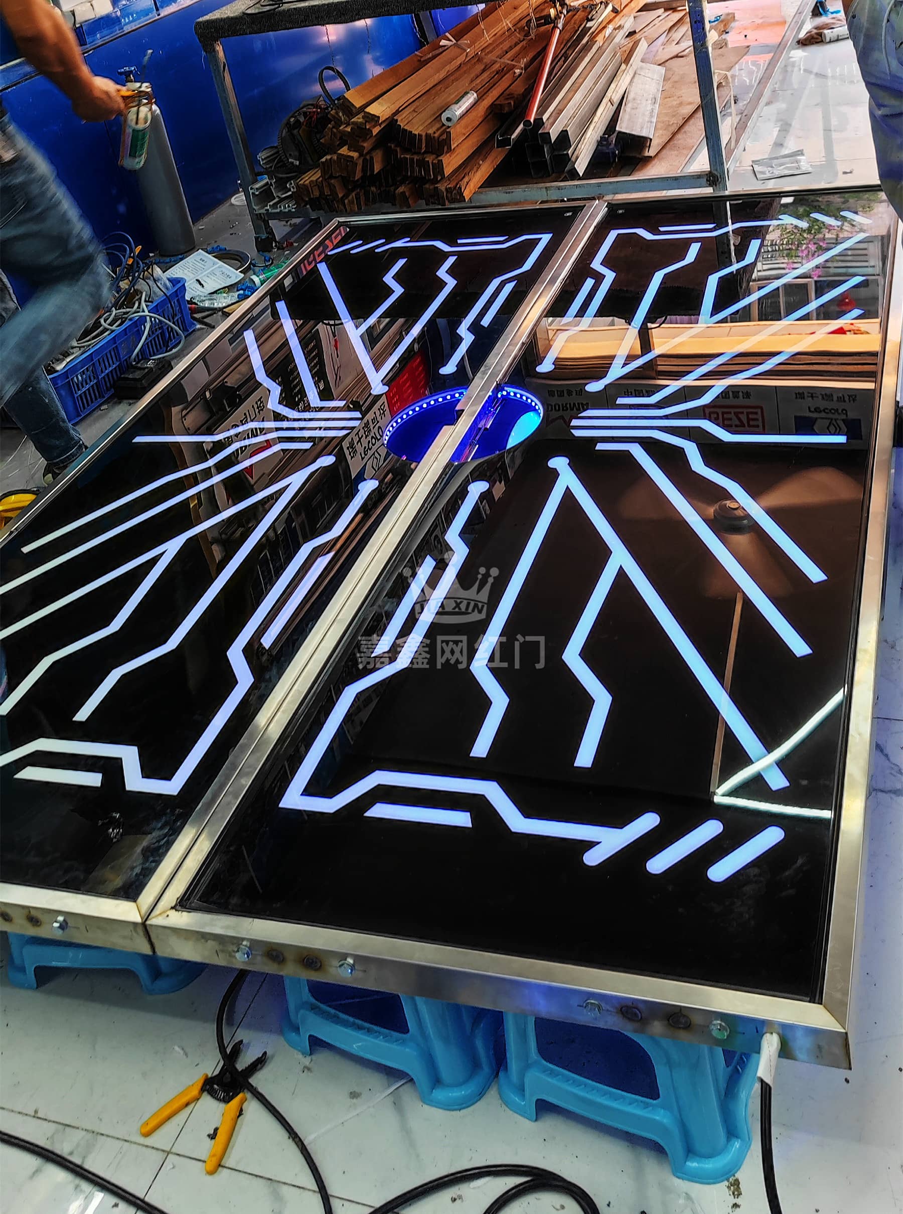 沐足门KTV包厢门网红门