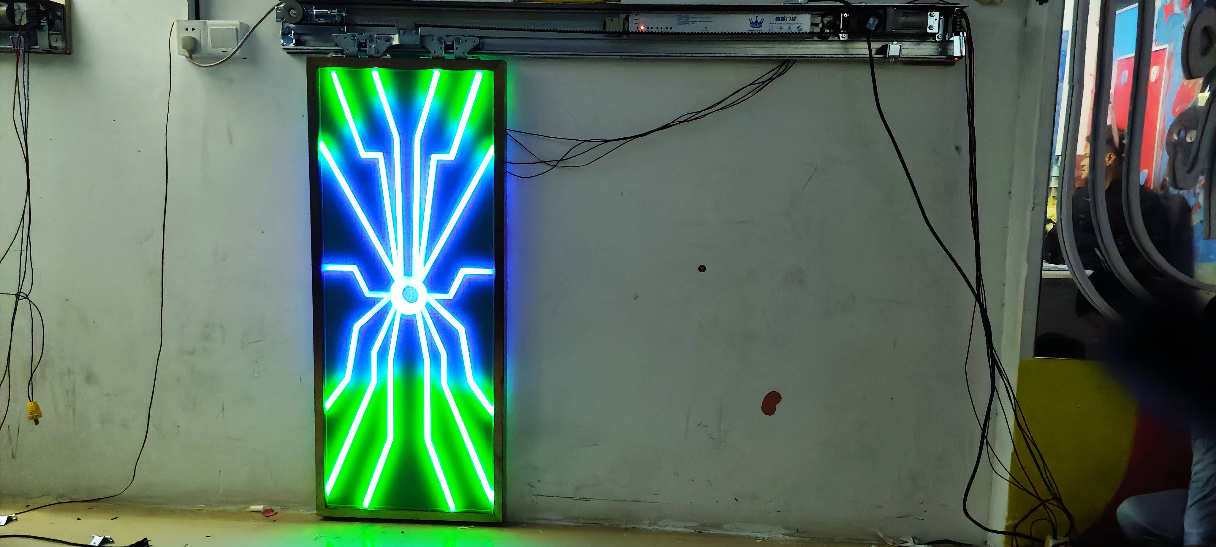 全息炫酷激光门