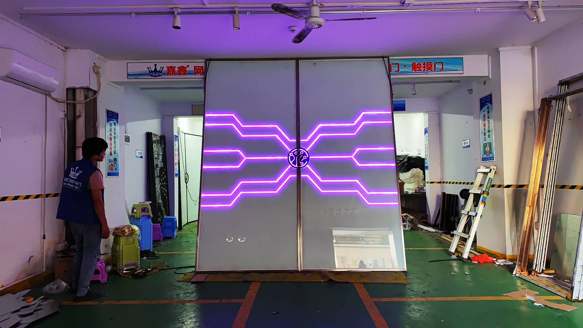 全自动科技触摸自动科技门